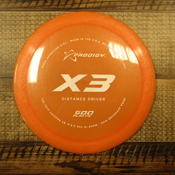 Prodigy X3 500 Distance Driver Disc 174 Grams Orange