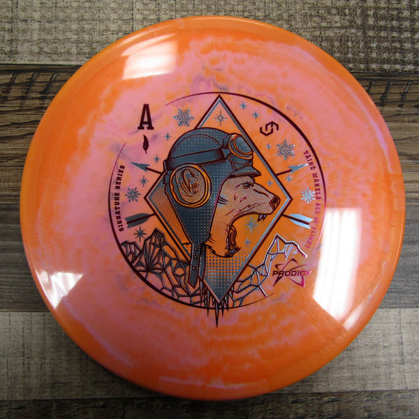 Prodigy A2 500 Signature Series Vaino Makela Ace of Flight Approach Disc Golf Disc 172 Grams Orange Purple