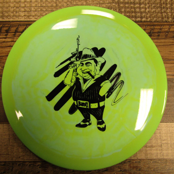 Prodigy Custom Stamp Gangster FX2 750 Spectrum Disc Golf Disc 172 Grams Green Blue