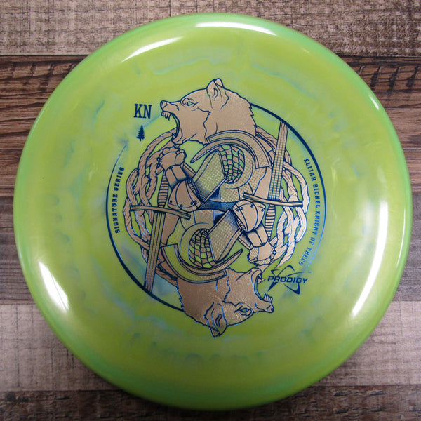 Prodigy PX3 500 Signature Series Elijah Bickel Knight of Trees Putter Disc Golf Disc 173 Grams Green