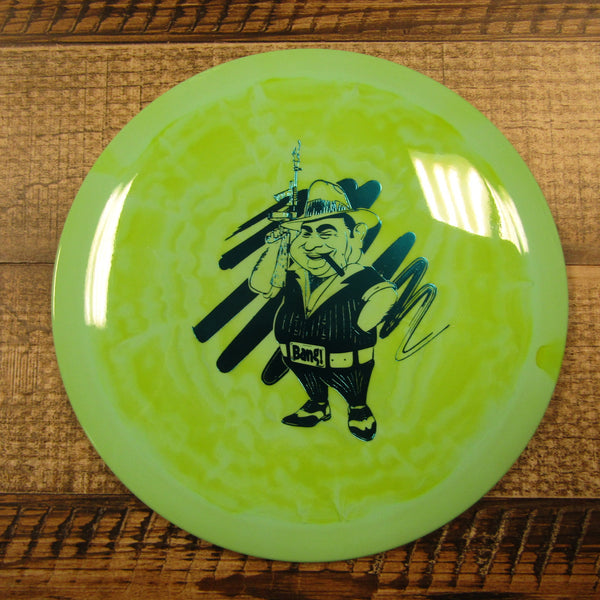 Prodigy Custom Stamp Gangster FX2 750 Spectrum Disc Golf Disc 173 Grams Green