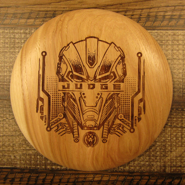 Limited Hickory Wood Art Disc Les White Judge Mid Range Full Size 172 Grams