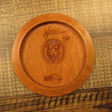 Cherry Wood Art Disc Les White 229 Junior Mini 39 Grams