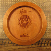 Cherry Wood Art Disc Les White Thor Junior Mini 38 Grams