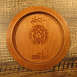 Cherry Wood Art Disc Les White 229 Junior Mini 41 Grams