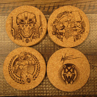 Coaster Set Art Les White - Judge - 229 - Thor - Logo