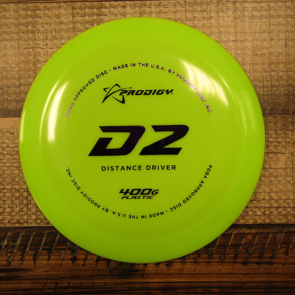 Prodigy D2 400G Distance Driver Disc 174 Grams Green