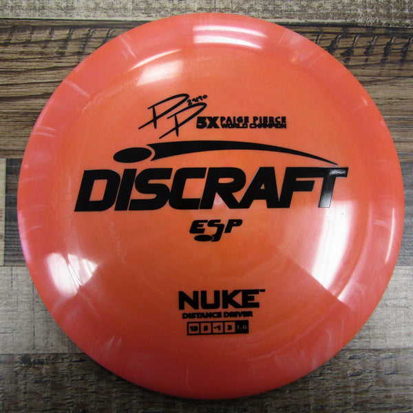 Discraft Nuke ESP Paige Pierce 5x World Champion Distance Driver Disc Golf Disc 173-174 Grams Orange