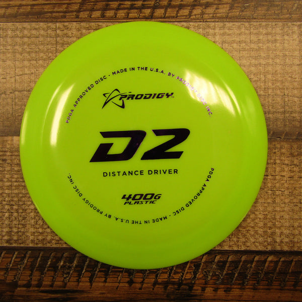 Prodigy D2 400G Distance Driver Disc 174 Grams Green