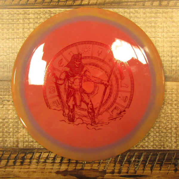 Prodigy X3 400 Egyptian Standing in Clouds Distance Driver Disc 171 Grams Red Purple Tan