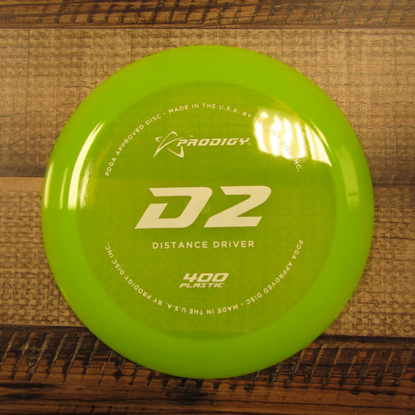 Prodigy D2 400 Distance Driver Disc 174 Grams Green Yellow
