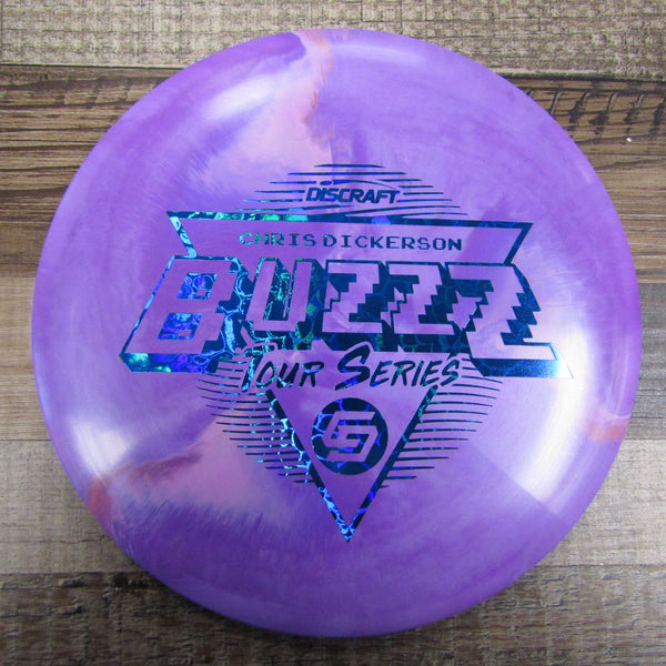 Discraft Buzzz Tour Series Chris Dickerson Midrange Disc Golf Disc 177+ Grams Purple