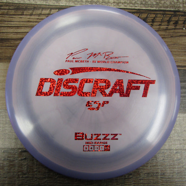 Discraft Buzzz ESP Paul McBeth 5x World Champion Midrange Disc Golf Disc 177+ Grams Purple