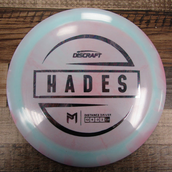 Discraft Hades Paul McBeth Distance Driver Disc Golf Disc 170-172 Grams Gray Pink Blue
