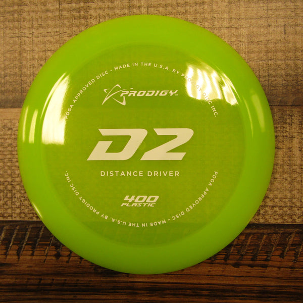 Prodigy D2 400 Distance Driver Disc 174 Grams Green Yellow
