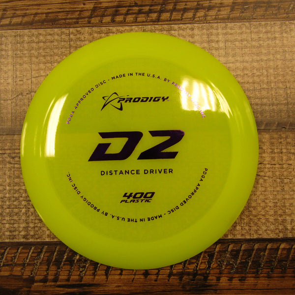 Prodigy D2 400 Distance Driver Disc 174 Grams Yellow