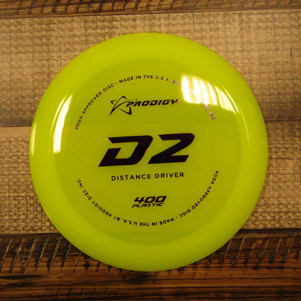 Prodigy D2 400 Distance Driver Disc 174 Grams Yellow