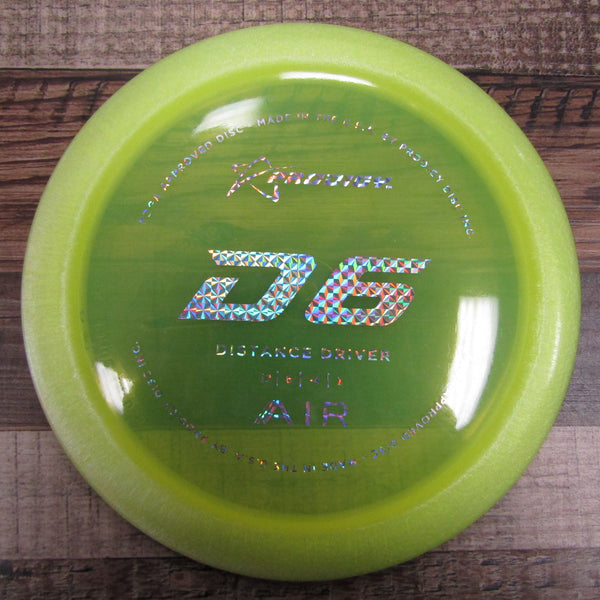 Prodigy D6 Air Distance Driver Disc Golf Disc 156 Grams Yellow