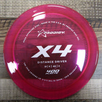 Prodigy X4 400 Distance Driver Disc Golf Disc 173 Grams Pink