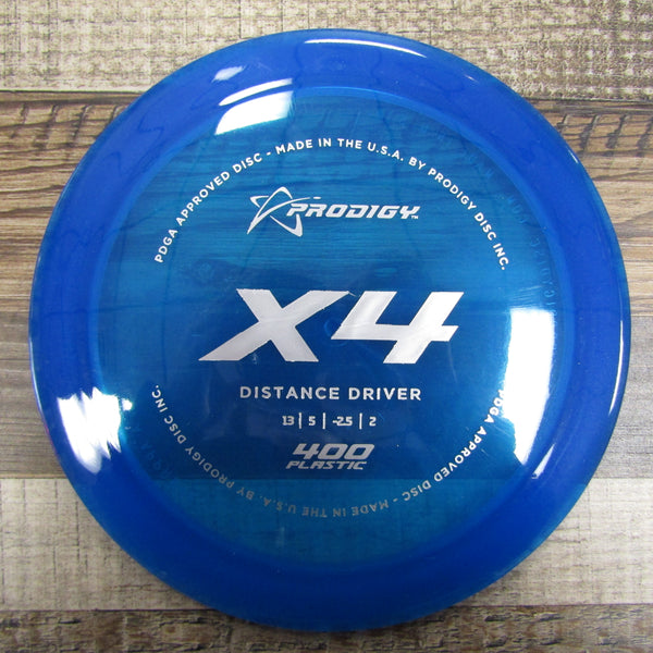 Prodigy X4 400 Distance Driver Disc Golf Disc 171 Grams Blue