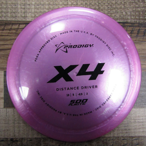 Prodigy X4 500 Distance Driver Disc Golf Disc 173 Grams Purple Pink