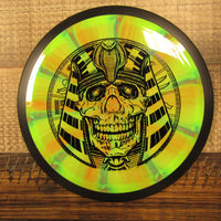 MVP Photon Cosmic Neutron Distance Driver Egyptian Head Disc Golf Disc 173 Grams Green Orange