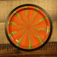 MVP Photon Cosmic Neutron Distance Driver Egyptian Head Disc Golf Disc 173 Grams Orange Green