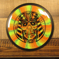 MVP Photon Cosmic Neutron Distance Driver Egyptian Head Disc Golf Disc 171 Grams Orange Green