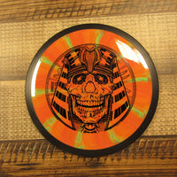 MVP Photon Cosmic Neutron Distance Driver Egyptian Head Disc Golf Disc 170 Grams Orange Green