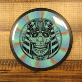 MVP Photon Cosmic Neutron Distance Driver Egyptian Head Disc Golf Disc 171 Grams Blue Green Orange