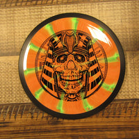 MVP Photon Cosmic Neutron Distance Driver Egyptian Head Disc Golf Disc 173 Grams Orange Pink Green