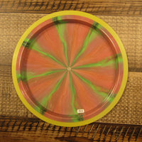 Axiom Insanity Cosmic Neutron Les White Warrior Distance Driver Disc Golf Disc 172 Grams Pink Green Yellow