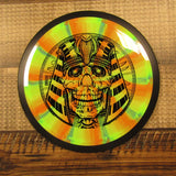 MVP Photon Cosmic Neutron Distance Driver Egyptian Head Disc Golf Disc 173 Grams Orange Green