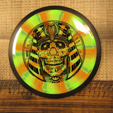 MVP Photon Cosmic Neutron Distance Driver Egyptian Head Disc Golf Disc 171 Grams Green Orange