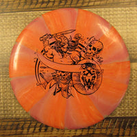 Streamline Pilot Cosmic Electron Medium Les White Warrior Putt & Approach Disc Golf Disc 166 Grams Orange Red