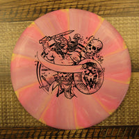 Streamline Pilot Cosmic Electron Medium Les White Warrior Putt & Approach Disc Golf Disc 175 Grams Purple Pink
