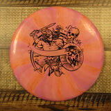 Streamline Pilot Cosmic Electron Medium Les White Warrior Putt & Approach Disc Golf Disc 166 Grams Pink Orange Purple