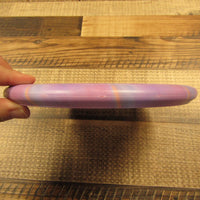 Streamline Pilot Cosmic Electron Hard Les White Warrior Putt & Approach Disc Golf Disc 175 Grams Purple Blue