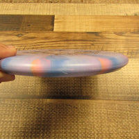 Streamline Pilot Cosmic Electron Hard Les White Warrior Putt & Approach Disc Golf Disc 175 Grams Purple Blue