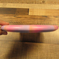 Streamline Pilot Cosmic Electron Hard Les White Warrior Putt & Approach Disc Golf Disc 175 Grams Pink Purple Blue