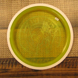 Axiom Insanity Proton Distance Driver Egyptian Standing in Clouds Disc Golf Disc 173 Grams Yellow