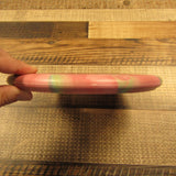 Streamline Pilot Cosmic Electron Soft Les White Warrior Putt & Approach Disc Golf Disc 168 Grams Red Pink Green