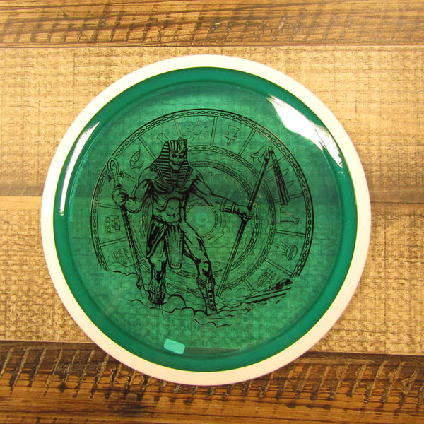 Axiom Insanity Proton Distance Driver Egyptian Standing in Clouds Disc Golf Disc 173 Grams Green