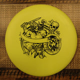 Streamline Pilot Electron Les White Warrior Putt & Approach Disc Golf Disc 173 Grams Yellow