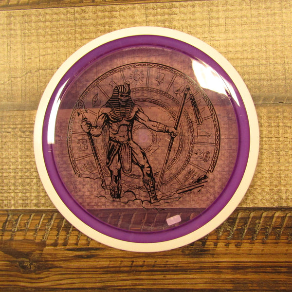 Axiom Insanity Proton Distance Driver Egyptian Standing in Clouds Disc Golf Disc 175 Grams Purple