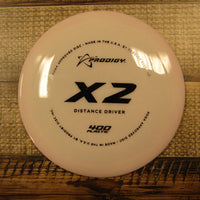 Prodigy X2 400 Distance Driver Disc 173 Grams White Pink