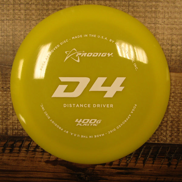 Prodigy D4 400G Distance Driver Disc Golf Disc 174 Grams Yellow