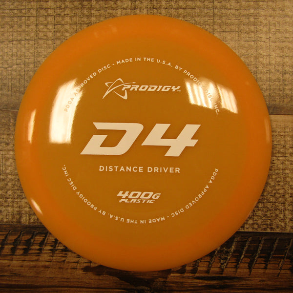 Prodigy D4 400G Distance Driver Disc Golf Disc 174 Grams Orange