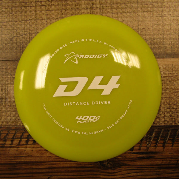 Prodigy D4 400G Distance Driver Disc Golf Disc 174 Grams Yellow