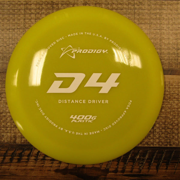 Prodigy D4 400G Distance Driver Disc Golf Disc 174 Grams Yellow